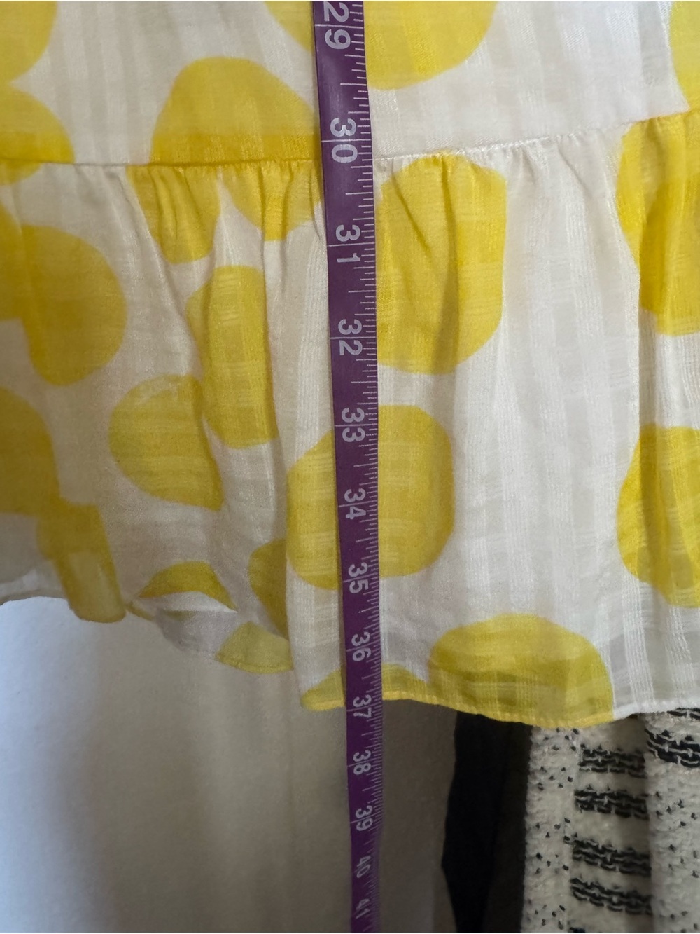 Lilly Pulitzer Yellow & White Silk Blend Halter Ruffle Dress Size 0 - Picture 5 of 10